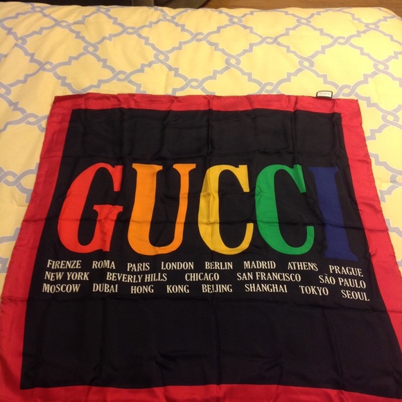 Gucci Silk Scarf - Picture 7 of 7